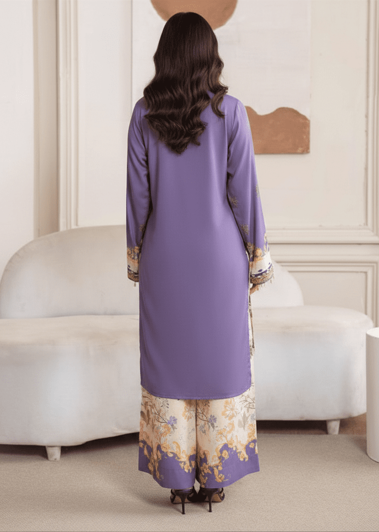 Lavender Garden Panel 2‑Piece Set