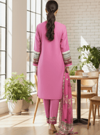 Pink Bloom Floral 2‑Piece Set