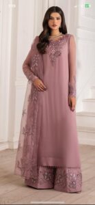 Chiffon Heavy Embroidered Iznik Replica-CODE BHF01