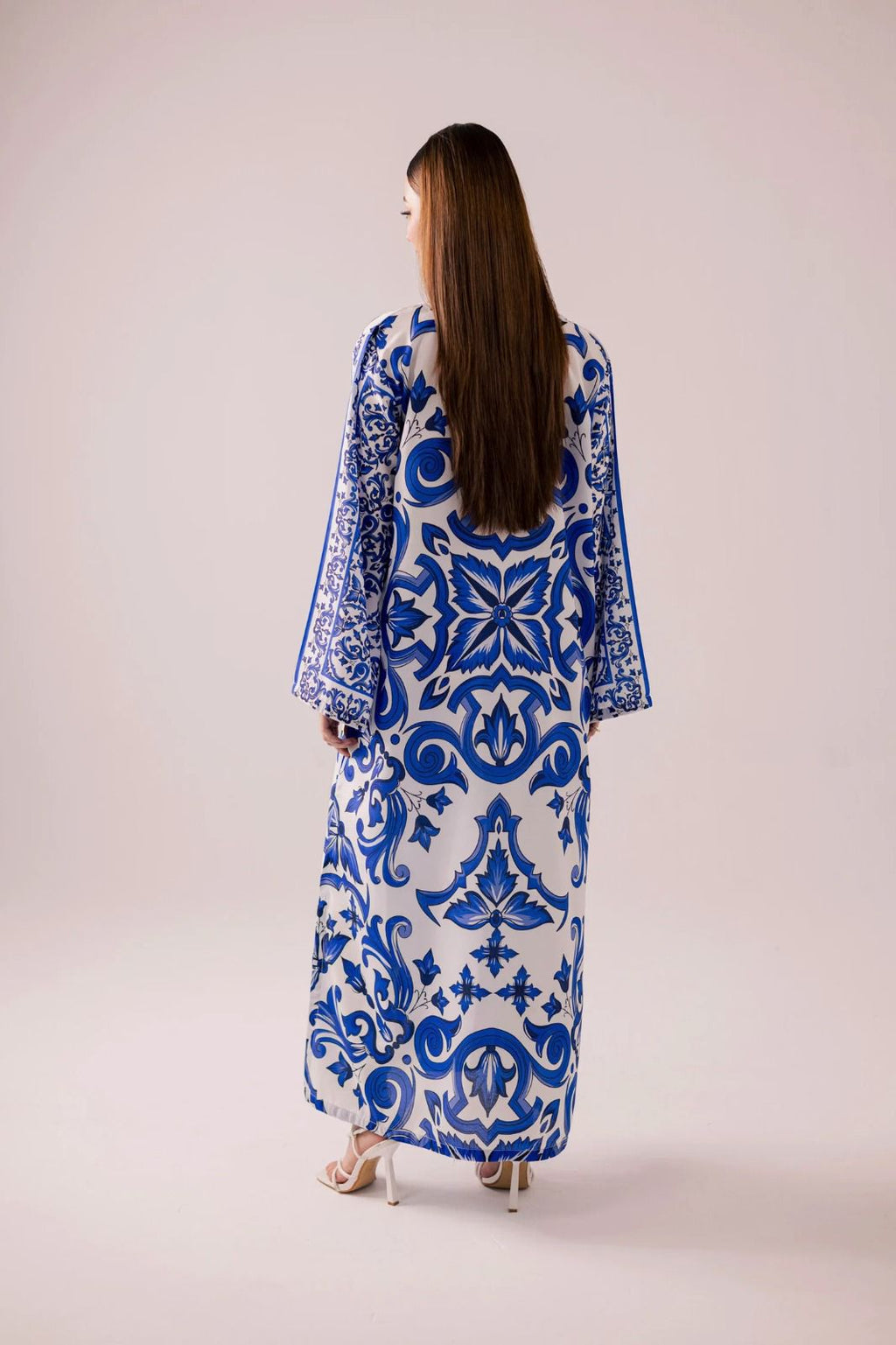 Most viral Long printed kurta set 2pc stitched CODE-BHLS 03