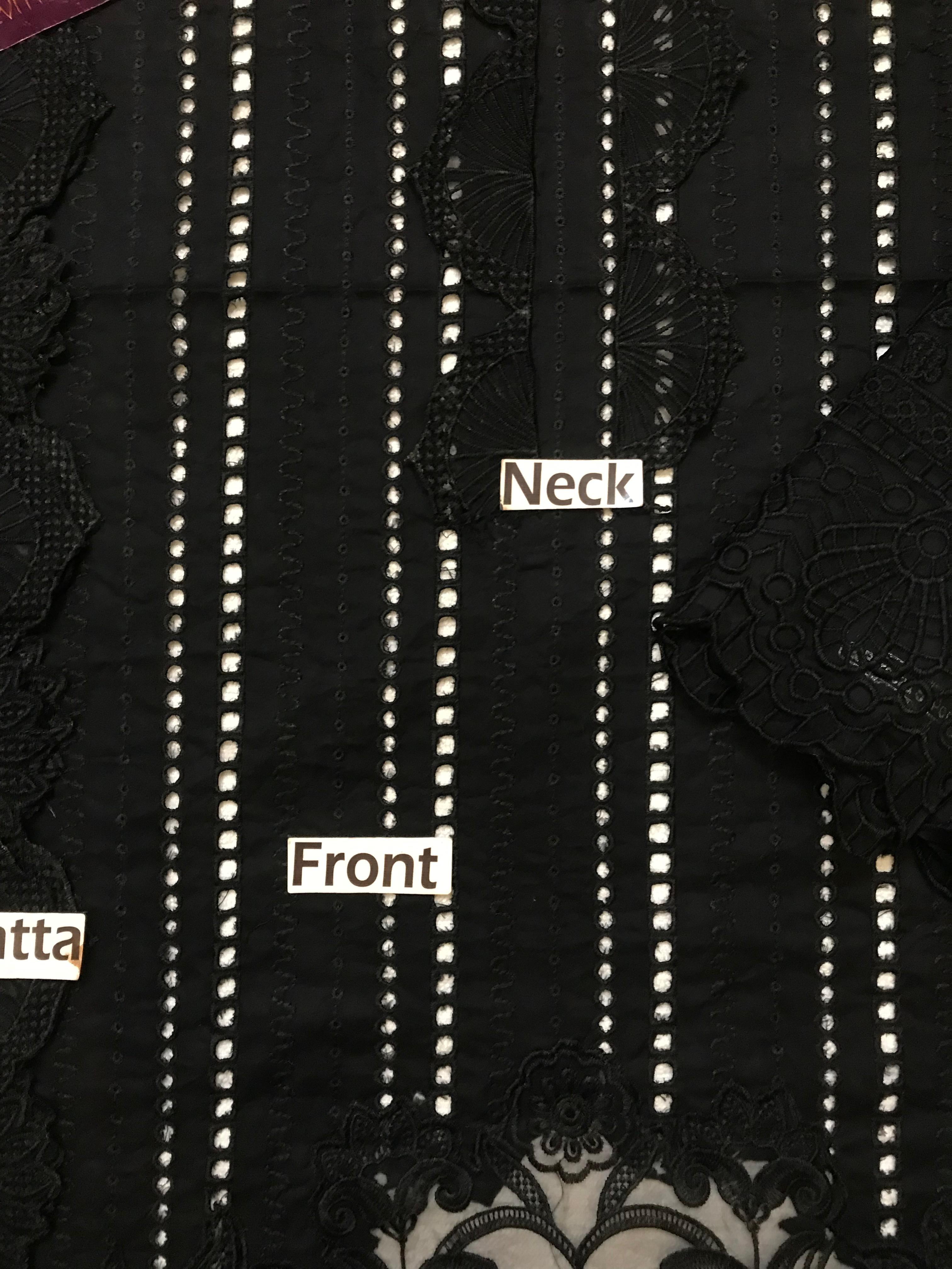 Chinkenkari luxury  lawn unstiched 3pc suit heavy embroided CODE-BHL02