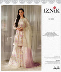 Iznik hit code unstiched lawn 3pc suit CODE-BHL04