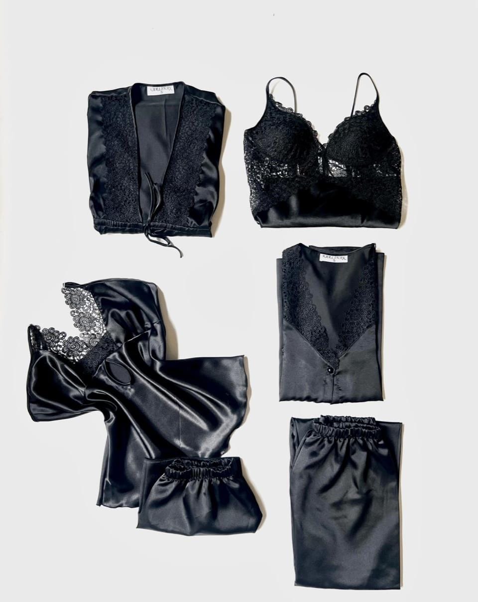 6pcs nighty in night suit collection CODE-BHSN01