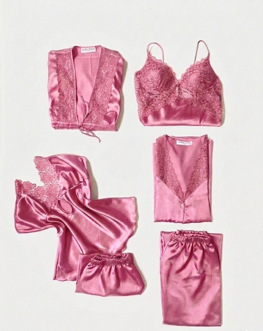 6pcs nighty in night suit collection CODE-BHSN01