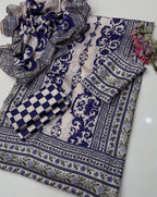 Digital printed long kurta set 2pc  suit CODE-BHL07
