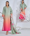 Tie and die digital printed 3pc suit CODE-BHSL08