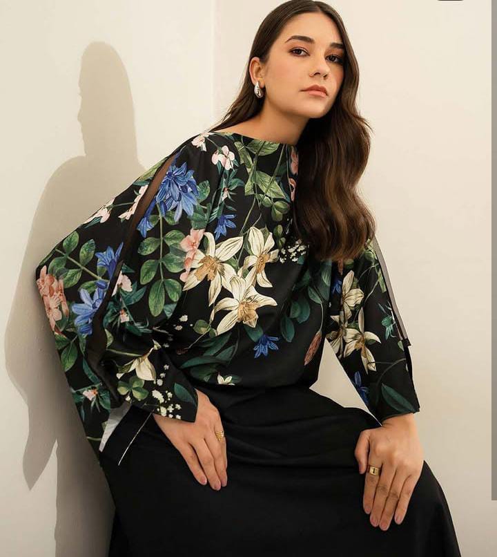 Premium Silk Black Beauty 2‑Piece Set